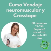 Aplicación de vendaje neuromuscular y Crosstape en etapa pediátrica